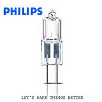 专柜飞利浦PHILIPS12v10w20w35w50w水晶灯卤素灯珠卤钨G4灯泡