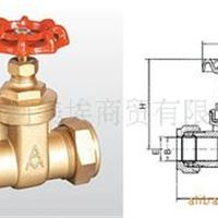 埃美柯黄铜111卡套闸阀