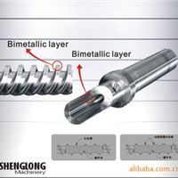 双合金机筒螺杆  专业制造塑机配件   喷嘴   螺杆头