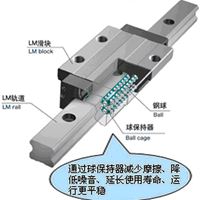 THK球保持器型滚动导轨 线性滑轨 交叉滚柱导轨VR 交叉滚子导轨VB球导轨 板式导轨 三节滑轨咨询报价