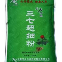 批发 云南文山七丹牌三七超细粉200g 中药饮片 GMP认证企业供货