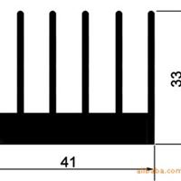 铝型材散热器 铝型材 6063