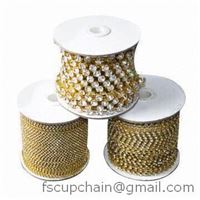 钻链 rhinestone cup chain