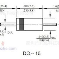 高压二极管R3000F 3000V DO-15