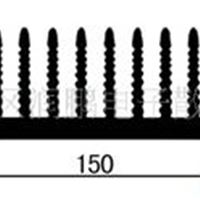 横截面150mm散热片 D型