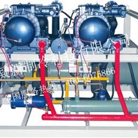 凝新螺杆水冷并联机组中低温工业水冷机组氨改氟系统