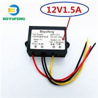 24V转12V1.5A电源转换器24V转12V电源降压器