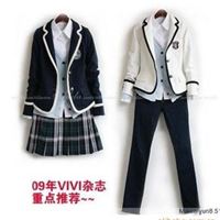 学生校服/日韩校服/学院派校服/自然风专卖（5件套）