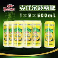 克代尔菠萝啤碳酸饮料1×9×500ml