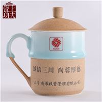 陶瓷茶杯 会议陶瓷茶杯定制LOGO