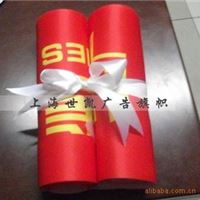 彩带订制  剪彩带制作  专卖店LOGO彩带印刷