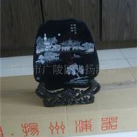 扬州漆器精品-------------------异形漆器台屏