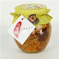 实体批发 江记台湾味豆腐乳系列-江记梅子豆腐乳 圆瓶装 385g,瓶