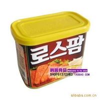 韩国原装进口 乐天午餐肉340g