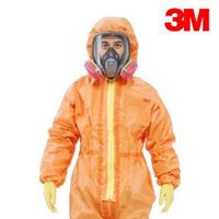 3M 4690防化学喷溅 连体带帽防化服 M/L/XL