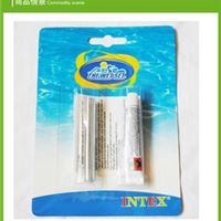 INTEX59632充气床修补工具 修补包 胶水 修补片 修补贴绒面贴