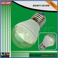 A45球泡 1W 12V 21LED灯泡LED灯具