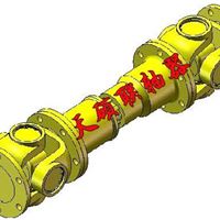 SWC-BF型标准伸缩法兰式万向联轴器 沧州天硕联轴器厂