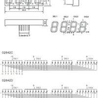 LED四位数码管 0.28英寸 数码管4位共阴