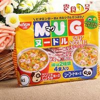 日本进口食品*日清酱油海鲜味宝宝即食点.心面120克4份/6084