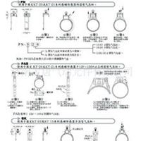 小型气缸磁性开关用固定钢带