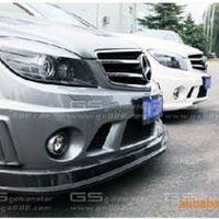 奔驰改装 C63 AMG 碳纤维前杠下巴