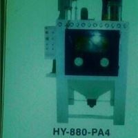 HY-880-PA4自动转盘式喷砂机