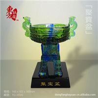 财富宝鼎（琉璃鼎，鼎盛千秋，商务礼品）