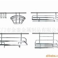 【】铁线电镀16件套厨房组合架