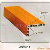 塑钢门套线2.8元/米  PVC材质