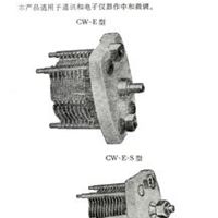 CW-E型差动空气微调电容器