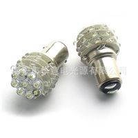 36LED汽车灯泡 双丝LED灯 LED刹车灯 红色LED