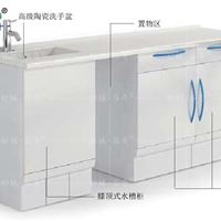 全钢口腔诊室边柜，医用工作台ML4111