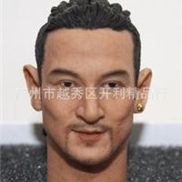 Head Play 1/6 12&quot;人偶超仿真头雕(张学友江湖版）