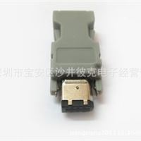 替代 molex 054280***** USB 1394 伺服电机插头 6P 连接器