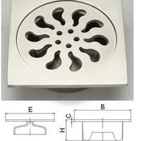 不锈钢304精铸地漏 防臭地漏