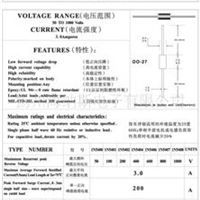 (2)现货供应硅整流二极管 1N5404