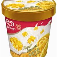 和路雪经典品味-热情芒果 芒果水果冰淇淋290g