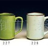 色釉茶具：茶杯，茶壶 正泰