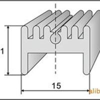 电子散热片-1511 6063铝材