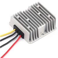 车载显示屏电源100W电源转换器12V/24V转5V20A 恒流恒压降压电源