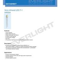IR204C-A-L  3mm透明红外线发射管 940nm