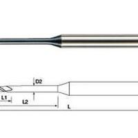 钨钢标准长铣刀2.0＊5＊4.0＊50