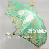 批发天堂伞3301E金银满堂防紫外线太阳伞1号