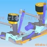 客车前空气悬架系统 锐德世达