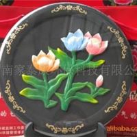 环保健康炭雕工艺品-花 雕塑