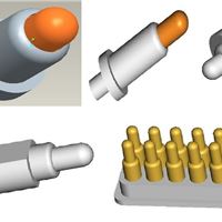 天线顶针,pogo pin,弹簧针,充电针