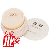 韩国vov珠光散粉/专用蜜粉定妆粉 粉质细腻妆容薄贴自然 12g 批发