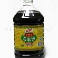 5升桶装纯芝麻油 一级  sesame oil 香油