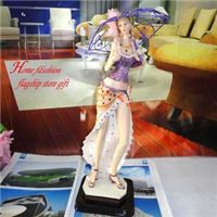 欧式美少女摆件工艺品摆设精美礼品B款树脂工艺品